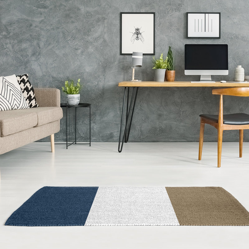Chenille Indoor Rug, Rectangle 4' x 6'