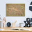 Art mural en verre, «Paris Map» par Williston Forge-31391849