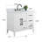 Chambery 36" Single Sink Bathroom Vanity with Engineered Marble Top-94426586-94564315