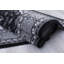 Rheon Oriental Area Rug in Black