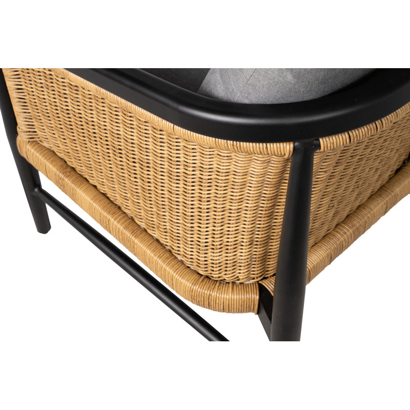 Galloway Outdoor Dining Armchair, Canvas Natural