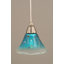 Mini-luminaire suspendu en corde avec finition en cuivre noir et verre ambré 10 po-32464180-32464200-32464173