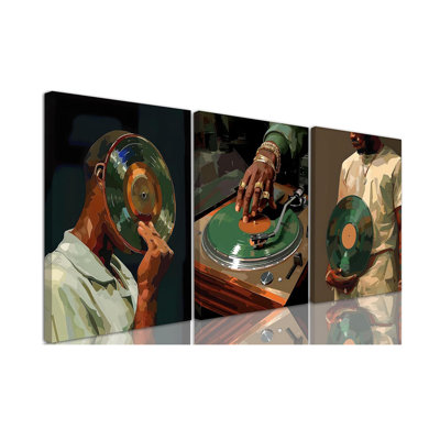 3 Piece Wrapped Canvas Print