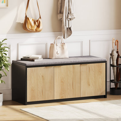 Banc de rangement pour chaussures Vividwood