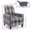 Fauteuil inclinable rembourré-87894680