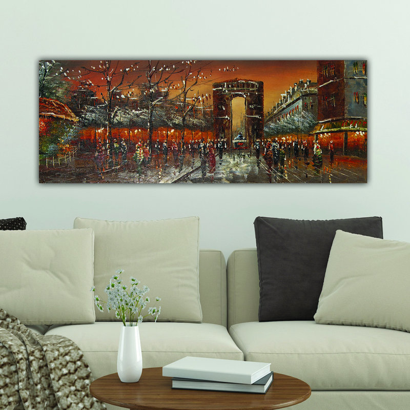 Peinture décorative sur toile