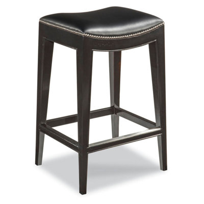 Jackson Upholstered Stool with Solid Wood Frame