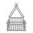 Playful  Floor Bed With Guardrails And Sturdy Slatted Base-595830527
