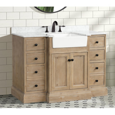 Kelly 48'' Single Bathroom Vanity with Top