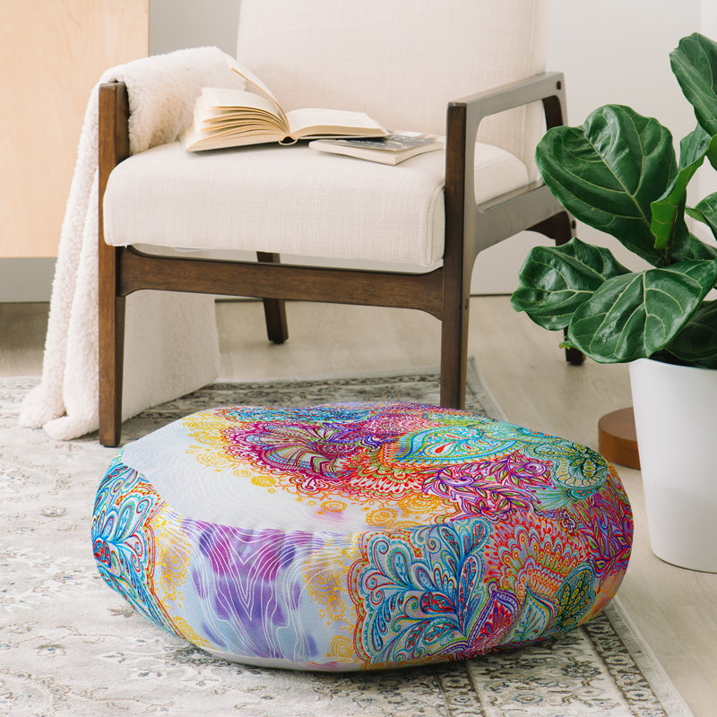 Coussin de plancher en corfeee stéphanie