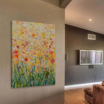 Jennifer Gardner - Wrapped Canvas Painting