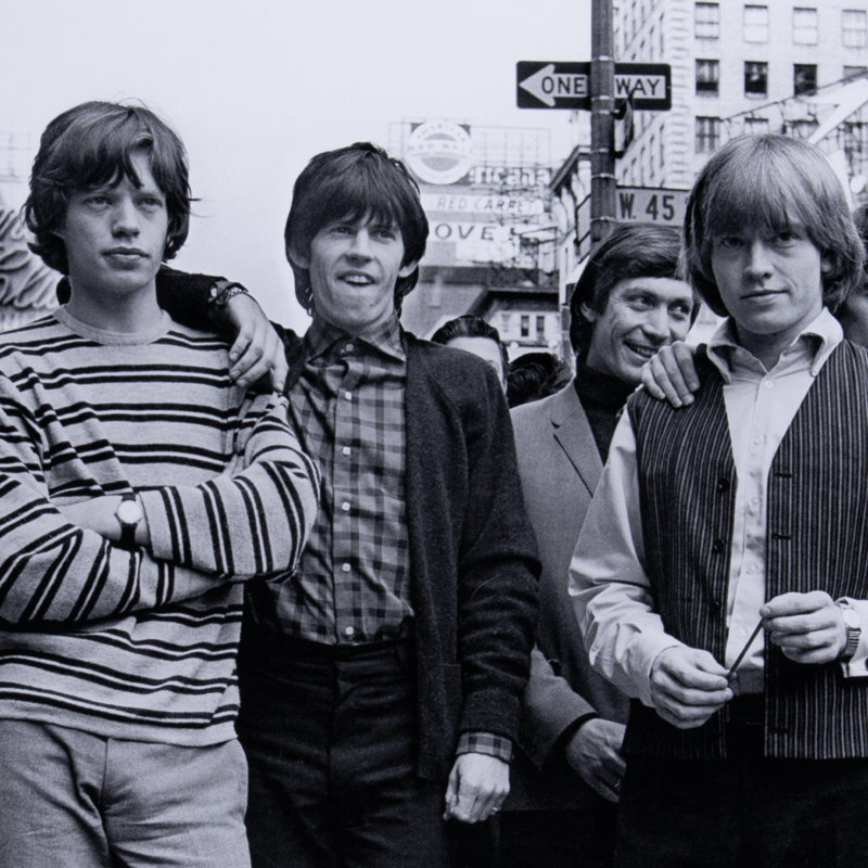 The Rolling Stones Print by Getty Images, 30" H x 40" W x 0.8" D