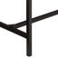 Powder Coated Iron Rectangle Accent Cabinet