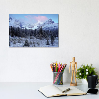 Early Mountain Light by Brian Wolf - Wrapped Canvas Print