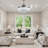 Jadarien Ceiling Fan with LED Lights-1009666309