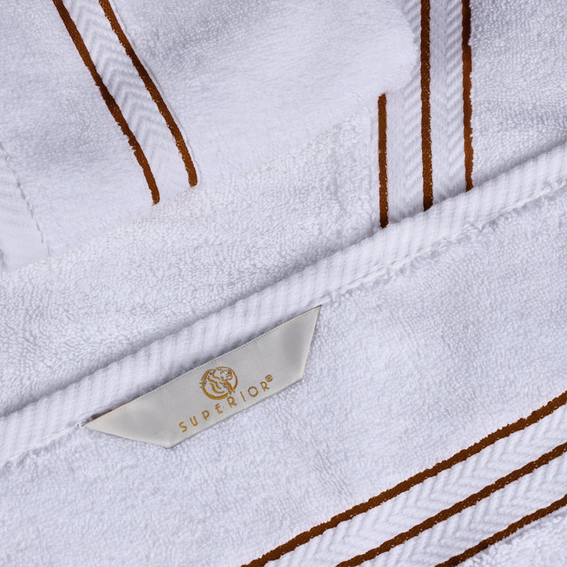 Ensemble de serviettes de bain en coton turc Hotel, très moelleux et luxueux, Grillé