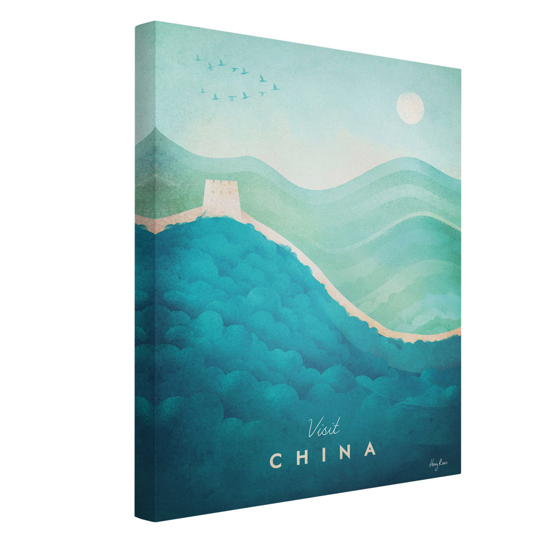 Leinwandbild China von Henry Rivers