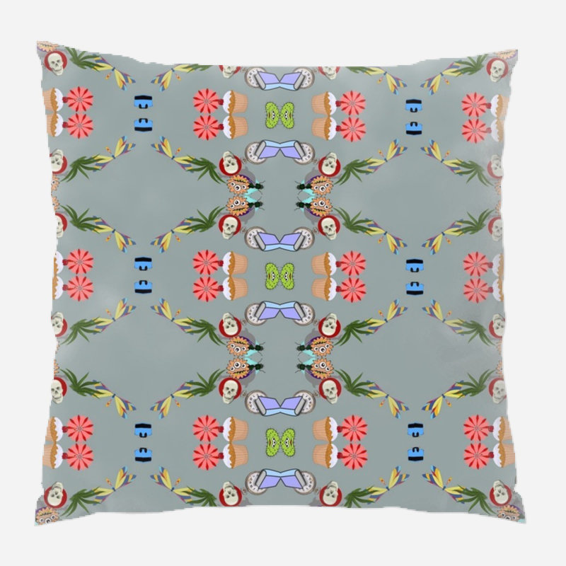 Reversible Throw Pillow, Indoor