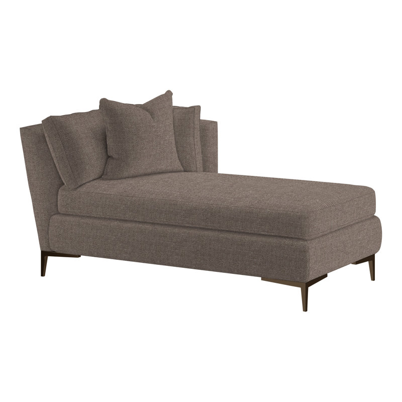 Aiden Chaise Lounge, Antique Bronze, Right Hand Facing, Perigold Rest Meadow