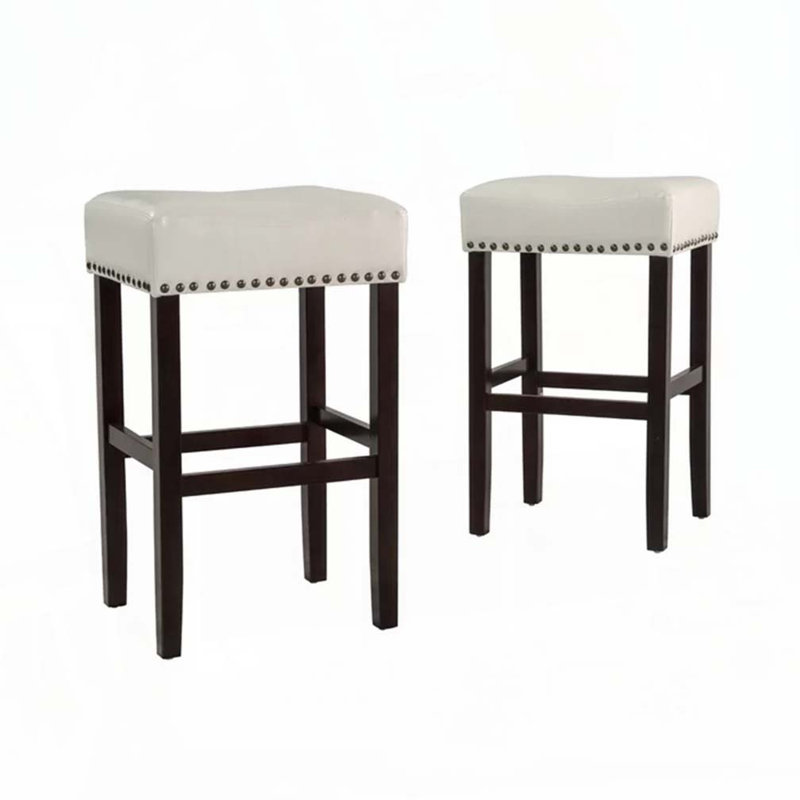 Tabouret de comptoir en similicuir
