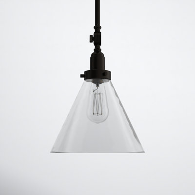 Catalina Dimmable Glass Single Light Pendant