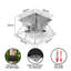 Charlyann Square Stainless Steel Wood Burning Smokeless Fire Pit