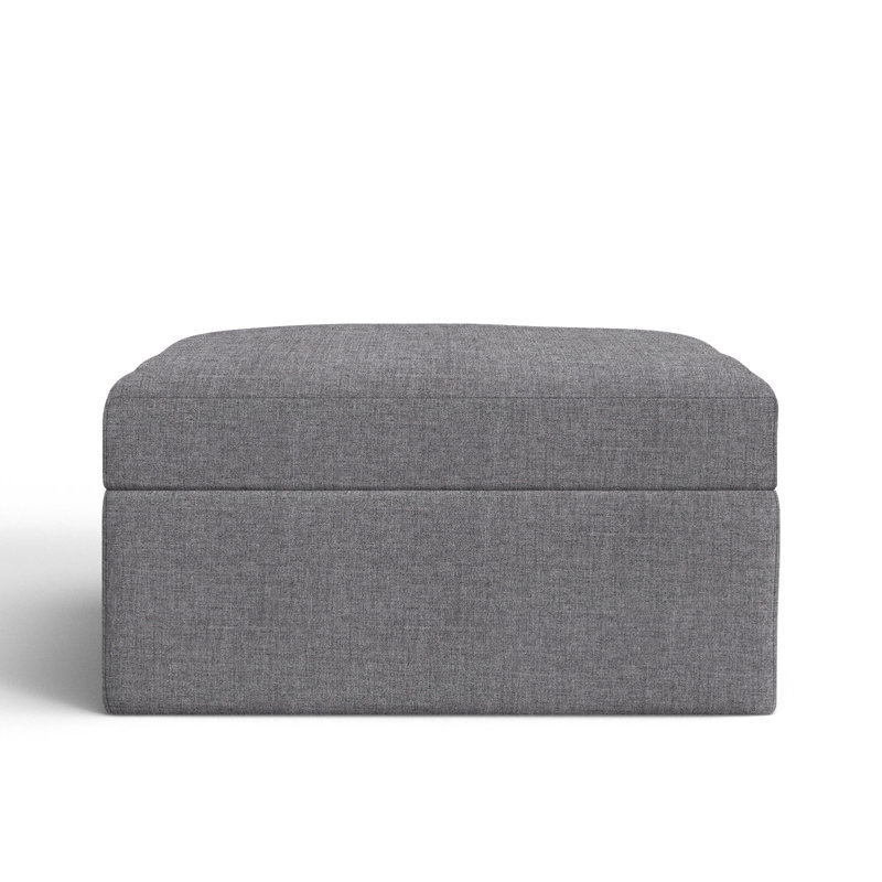 Repose-pieds Hartig, Tissage uni ardoise coulée Sunbrella®