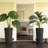 29 Inch Tall Planters for Outdoor Plants, Set of 2 Plastic Flower Pots with DIY Drainage Holes, Stackable Large Planters for Indoor Plants, Front Porch Decor-419445254