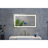 40 x 30 Inch LED Bathroom Mirror with Front, Wall Mounted Vanity Mirror, Anti-Fog, Memory, 3 Colors, Stepless Dimmable