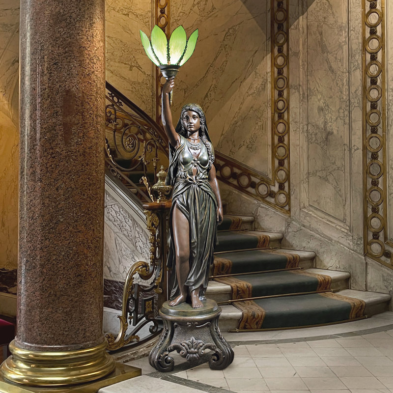 Lampe sur pied 78 po Electra Maiden of Light