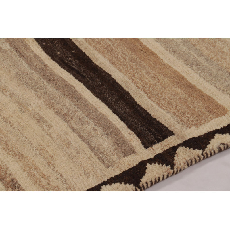 Vintage One-of-a-Kind 3'9" x 5'1" Hand Knotted Area Rug