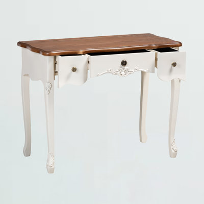 Aubrianna Solid Wood Top Console Table