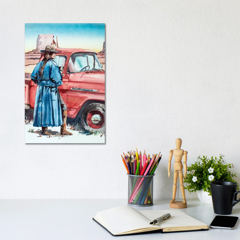 Old Red by Bill Drysdale - Wrapped Canvas Print, 20.32 cm H x 30.48 cm W