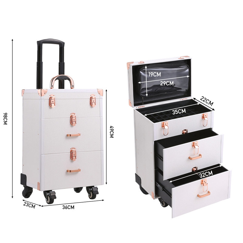Travel Case + Drawers