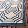 Arneshia Geometric Navy/Gray Indoor / Outdoor Area Indoor/Outdoor Area Rug