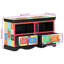 Solid Wood Rectangle Accent Cabinet