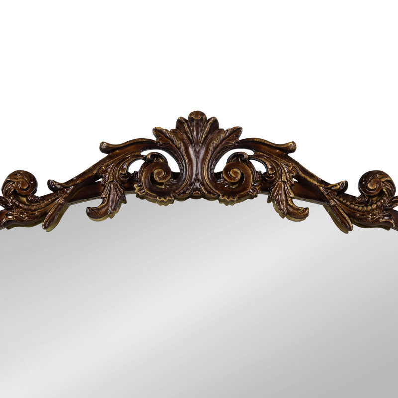 Anglo Metal Flat Mirror, 36" x 24", Bronze