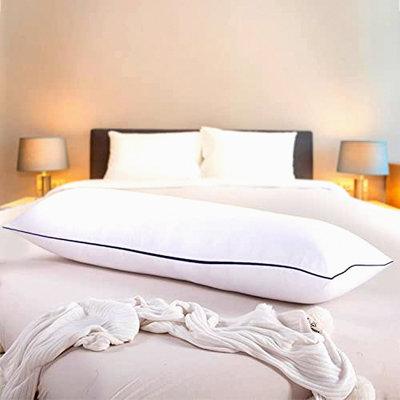 Anime Dream Hug Body Pillow - Soft Cotton Filled Cushion for Plush Sleepers, Hypoallergenic Dakimakura Fluffy Head Rest, Comfortable White Polyester Inner Stuff, Huggable Full Body Support