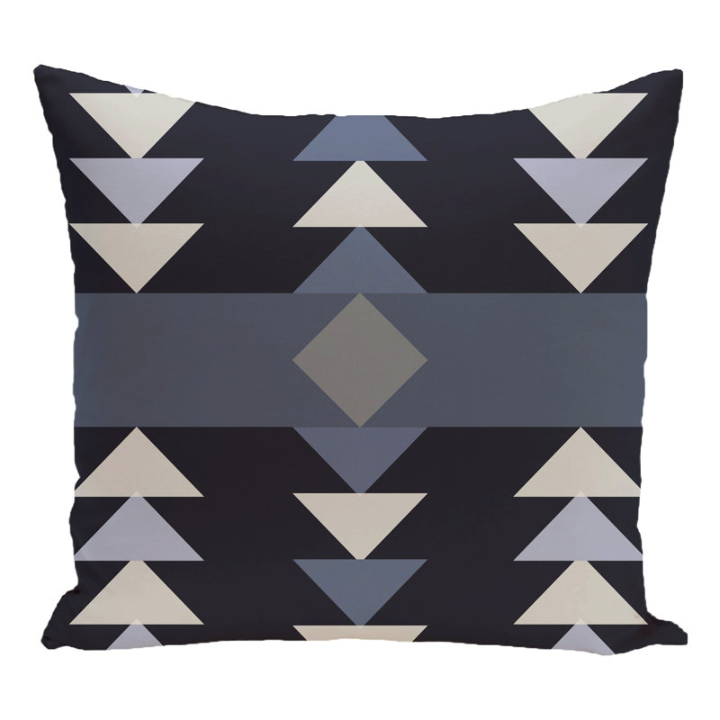 Housse et insert de coussin d'extérieur, Bleu marine, H 18 po x l 18 po
