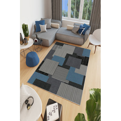 Eco-Friendly Hall Carpet, 100% Polyester, 39.4 x 59.1 inches | Antibacterial, Non-Slip PVC Dot Underside, 650 g/m² | Machine Washable, Digital Print, Low Pile Height 0.2 inches | Perfect for Living Room & Entryway Decor