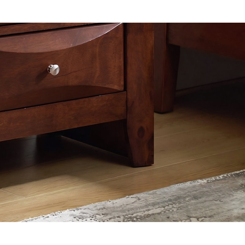 Table de chevet Lovisa, Cerisier