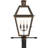 Rue De Royal 4-Light Industrial Bronze Outdoor Post Lantern