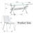 Keegun Trestle Dining Set-459155162-459155173-459155172