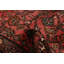 Tapis de couloir unique en laine style années 1990 rouge 3 pi 3 po x 9 pi 3 po Bhagwan