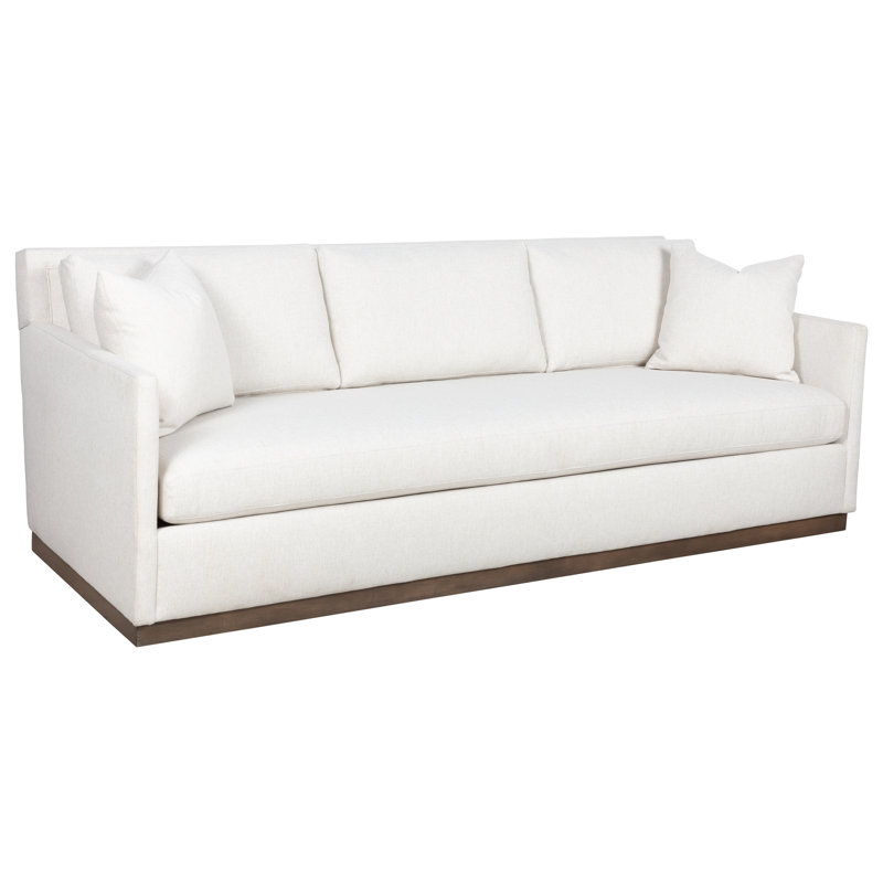 Renwick Bench Sofa, Alabaster (3157 73), Charcoal