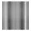 Lot de 101 balustres d'escalier, 91 cm (36 po) en aluminium, barreaux ronds étanches de 19 mm (3/4 po), garde-corps creux avec capuchons et vis pour escaliers, porche, terrasse, noir mat-116493373