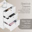 Tasneem 3 Drawer Bedside Table Compact Nightstand Storage Cabinet Modern Bedroom Side Table-1539573578