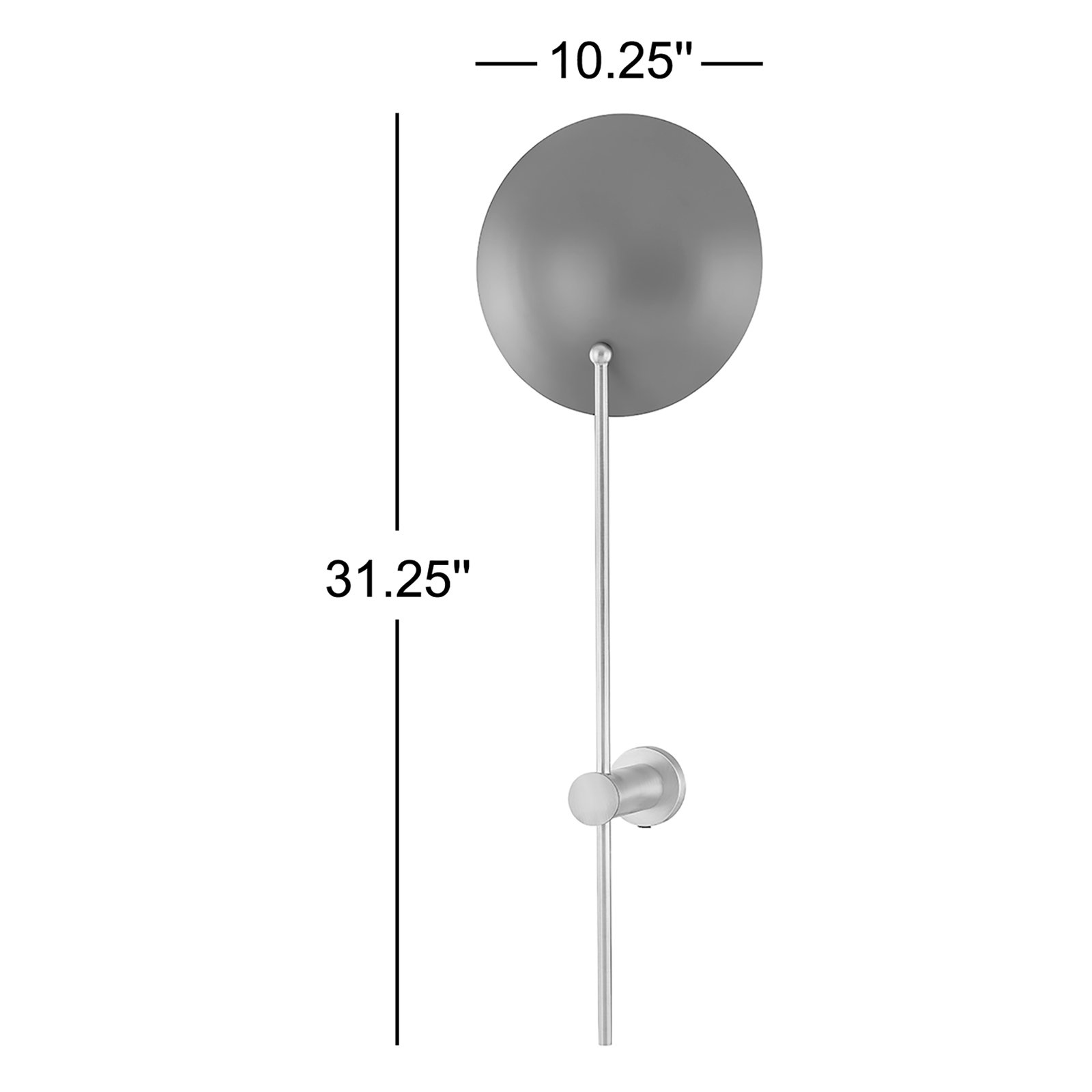 Single Light Dimmable Wallchiere, Soft Sand