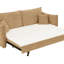 Canapé Cadie Mocha Chenille avec 2 coussins (peut se transformer en canapé-lit)-447186702