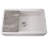 Plymouth 33'' L Single Bowl Granite Kitchen Sink-50918583
